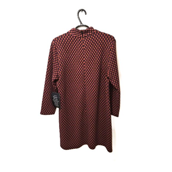 Tuckernuck XL 100% Cotton Dress Geometric Print Mod Preppy Retro Academic - Picture 2 of 7